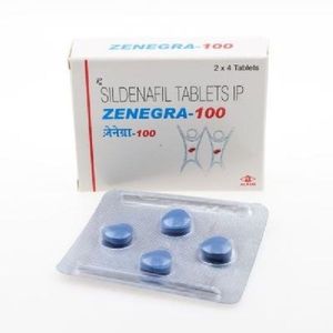 Zenegra (Sildenafil) Verpackung mit Blister Blister und Packet von Zenegra (Sildenafil) 100mg